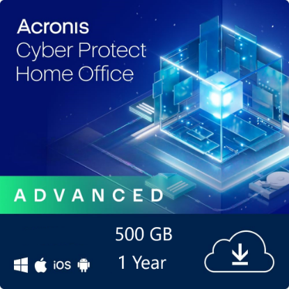 Picture of Acronis True Image Advanced Subscription 500 GB Acronis Cloud Storage - 1 year Subscription 